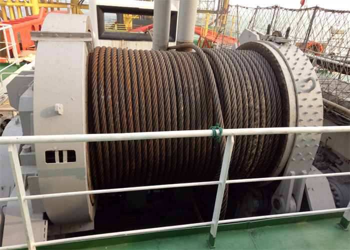 20T Electric Winch With Spooling Device For Offshore