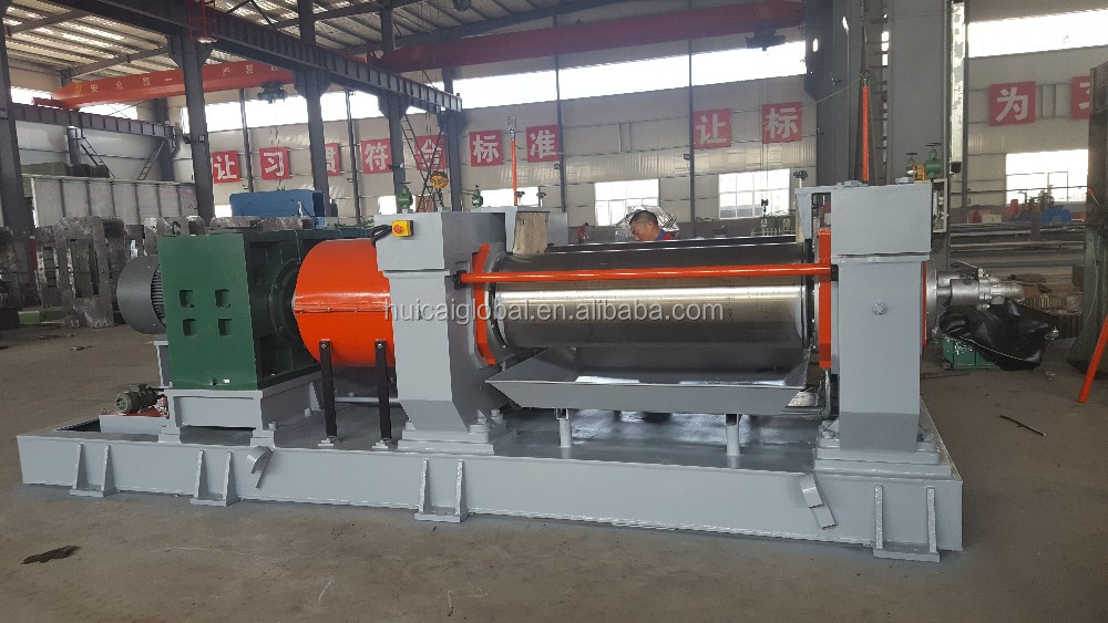 Two Roll Mixing Mill for 50kg Compound Feeding Capacity and Max Roll Space 0.1-12mm