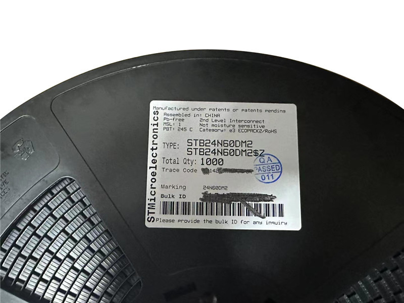 Semiconductors Power Mosfet Transistor N Channel STB24N60DM2