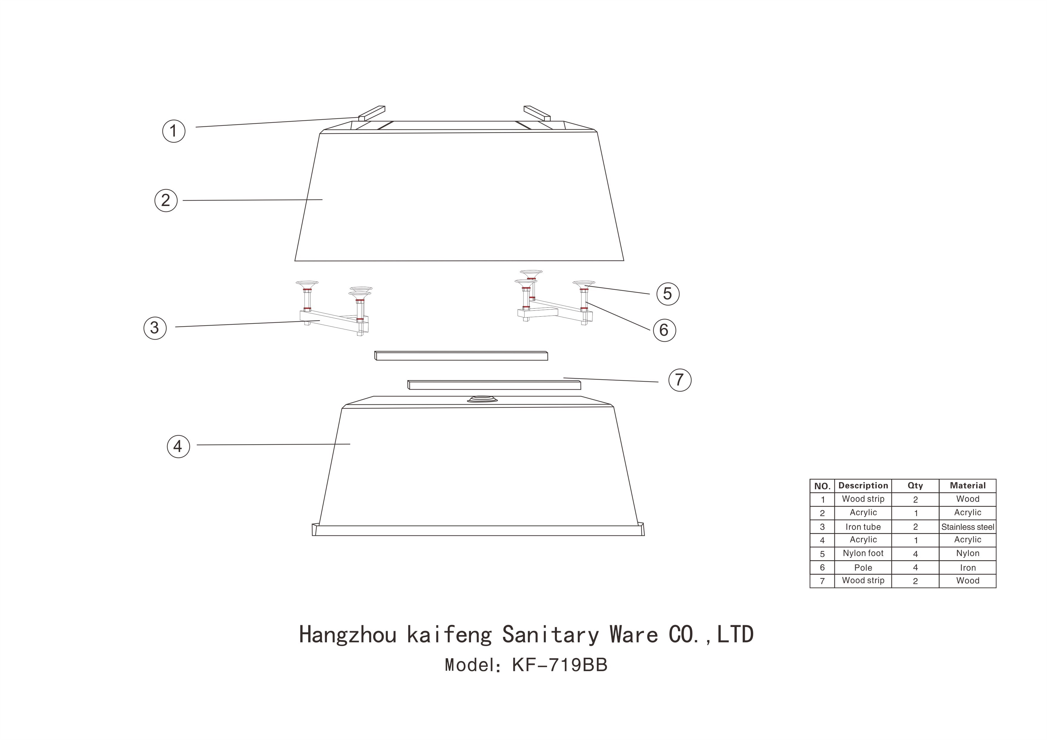 Pure Acrylic Square Soaking Tub , Extra Deep Soaking Tub For Small Bathrooms