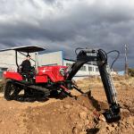 120HP Rubber Track Crawler Tractor Manufacturers With Excavator