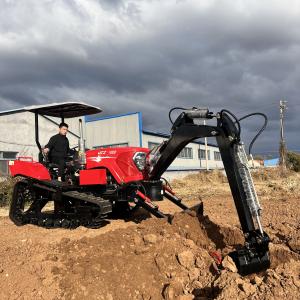 China 120HP Rubber Track Crawler Tractor Manufacturers With Excavator wholesale