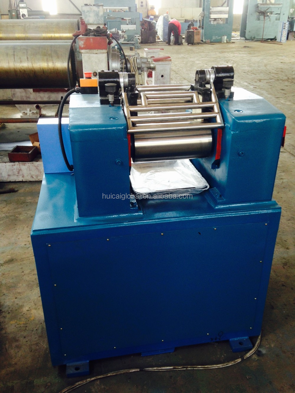 CE ISO Certified XK-160 Open Type Lab Mixing Mill Voltage 380V/50HZ Weight KG 1400 KG