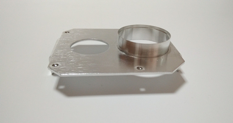 High precision custom made aluminum stamping assembly with inserts