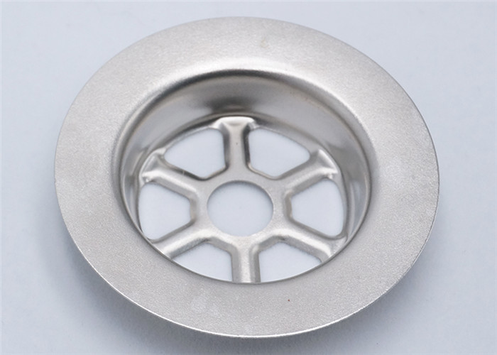 Polished Sink Strainer Parts 70 Mm OD Good Filter Effect Corrosion Resistance