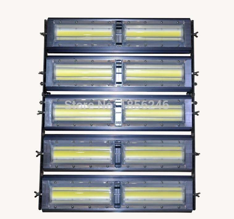Bridgelux cob 500W led flood light high 500W led high bya light 140LM/W Red green green blue yellow color with AC85-265V