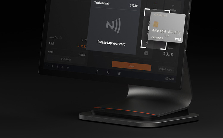 Kyro-670 Qualcomm Octa Core Desktop POS System With Flipable 15.6FHD Display