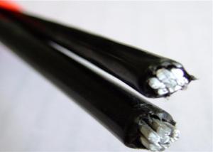 China Low Voltage Aerial Bundled Cable Aac Supported Wire Duplex Abc Cable wholesale