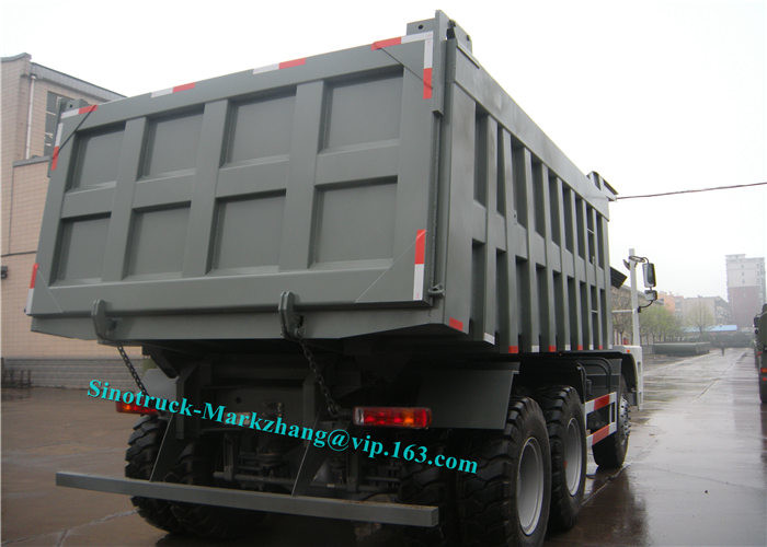 Mining Industrial Dump Truck , 70T Earth Mover Dump Truck ZZ5707V3840CJ