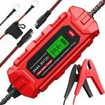 Waterproof Lead Acid Car Battery Charger 2A 6A 6V/12V Battery Charger