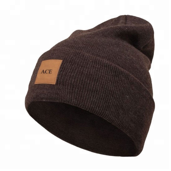 Cute Personalized Knit Hat / Promotional Beanie Hats With Business Logos