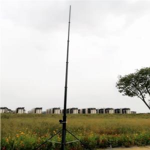 China Winch Up 9M 15KG Telescopic Antenna Mast Portable wholesale