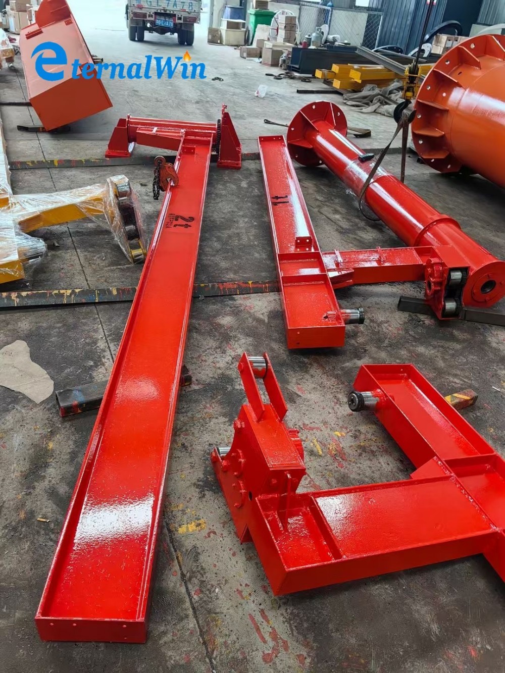 Electric Jib Crane With Chain Hoist Boosting Efficiency And Safety In Workplace
