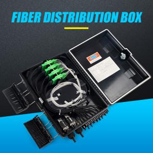 China FTTH Indoor / Outdoor Termination Fiber Optic Distribution Box Plastic 1.45kg wholesale