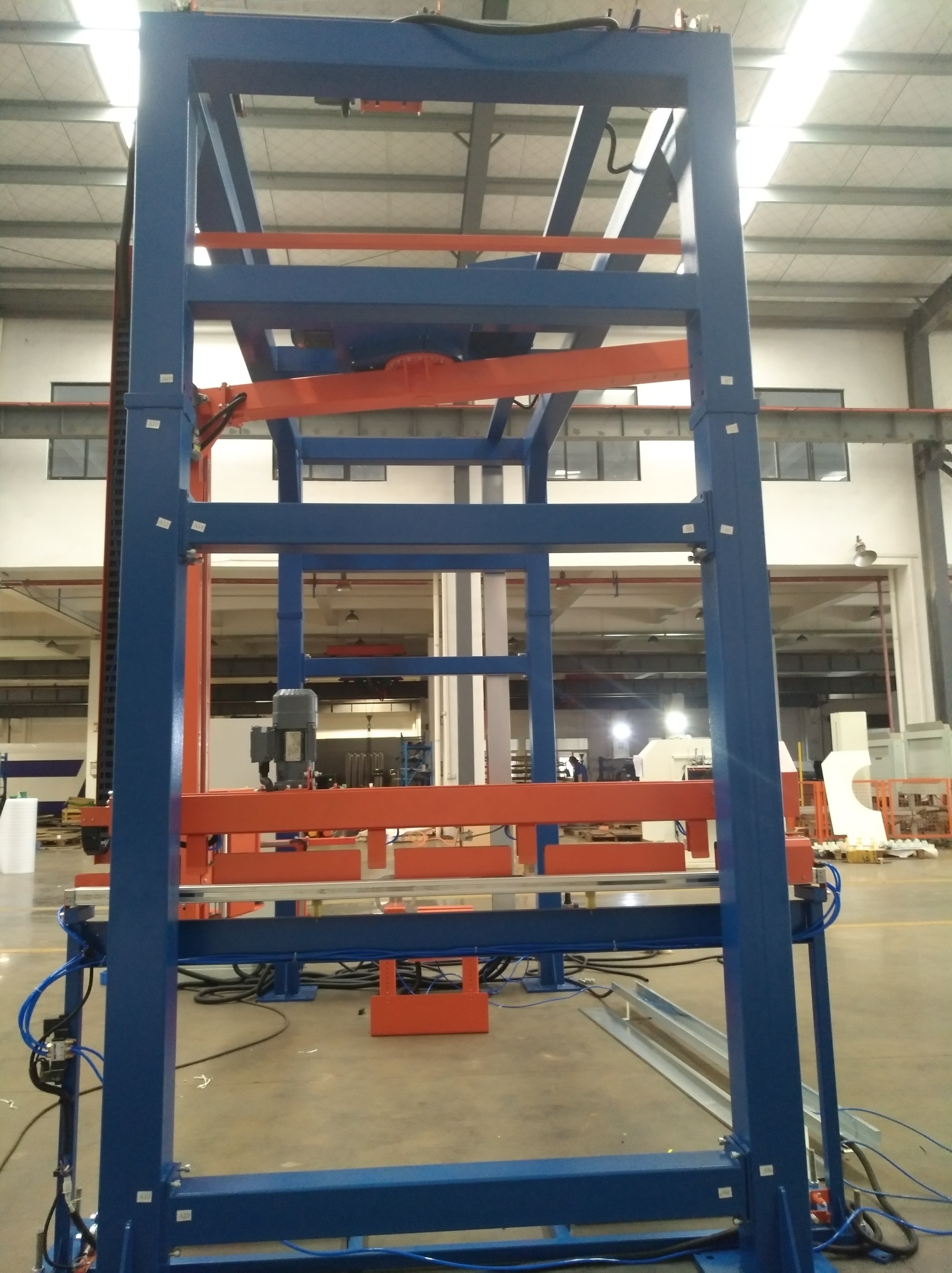 Touch Screen HMI 20 Pallets/H Rotary Arm Stretch Wrapper