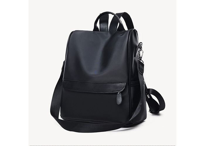 2019 new student backpack black grey large capacity travel bag lady's bag