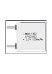 Ultra Thin Cell Primary Lithium Battery Non Rechargeable Batteries