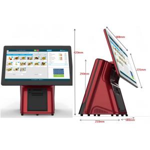 China 15.6inch Single Screen POS Machine Retail / Restaurant Cash Register wholesale