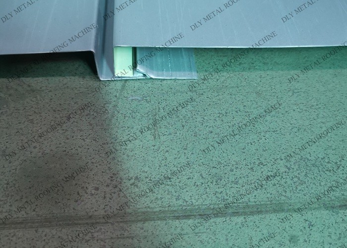 Prepainted Sheet 1250mm 480v Roofing Forming Machine Touch Screen Control