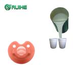 Baby Nipples Custom Injection Molding Liquid Silicone Rubber 40 / 50 / 60 Shore