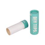 Green Offset Printing Cardboard Paper Tube Cylinder Packaging Gift Eco -