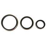 80 Shore A Brass Backup Buna Hammer Union Seal