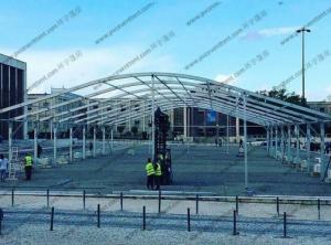 China Customized Made Wedding Celebration Large Party Tents With Glass Sidewalls wholesale
