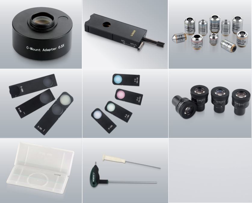 Semi Apochromatic Optical Metallurgical Microscope Objective 400x Trinocular Head