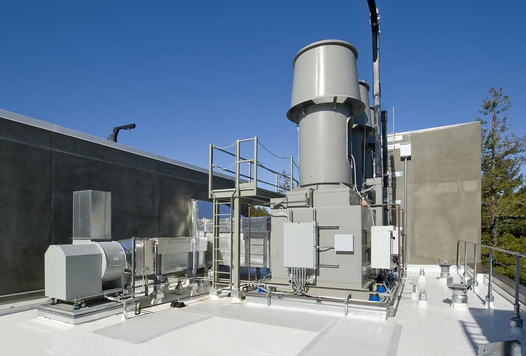 Industrial Waste Gas Treatment Equipment Activated Carbon Purifier 300 kg / Active Carbon Filter Tank