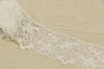 Guipure Embroidered Lace Trim With 100% Polyester