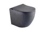 Ceramic Bathroom Sanitary Ware WC Matt Color Modern Wall Hung Toilet