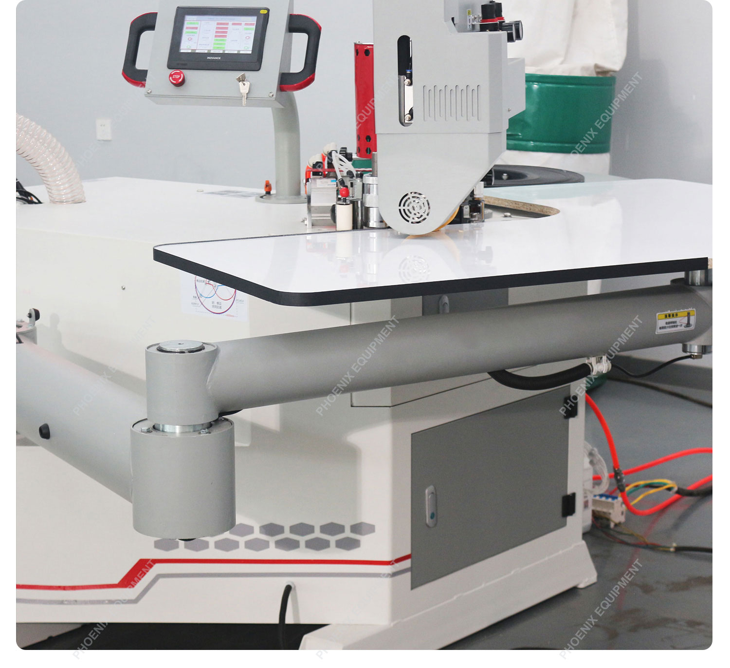 Fully Automatic Arc Edge Banding Machine with 12m/min Speed and Flexible Folding Arm