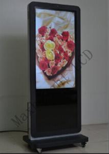 China High Bright Double Sided Digital Signage , Free Standing 43&quot; LCD Kiosk Digital Signage wholesale