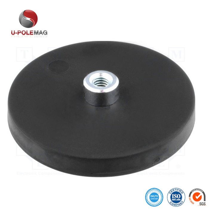 Industrial Magnet Permanent NdFeB Magnet with ISO9001 2000 System and Suspended Plate