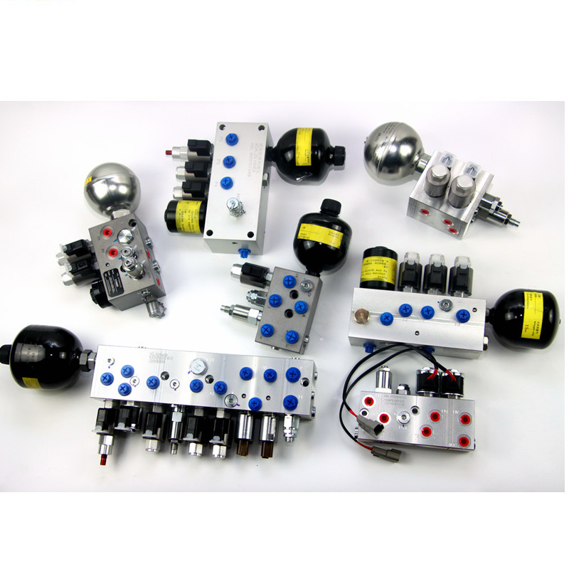 Custom Excavator Pilot Valve Solenoid Valve Pilot Manifold Steel
