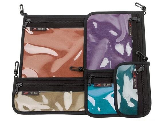 Small Clear PVC Waterproof Bag with Zipper Closure, Mini Portable Transparent Plastic Organizer Pouch for Cosmetic, Make