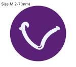 Single Polymer Non Absorbable Surgical Ligating Clips NLC-OM