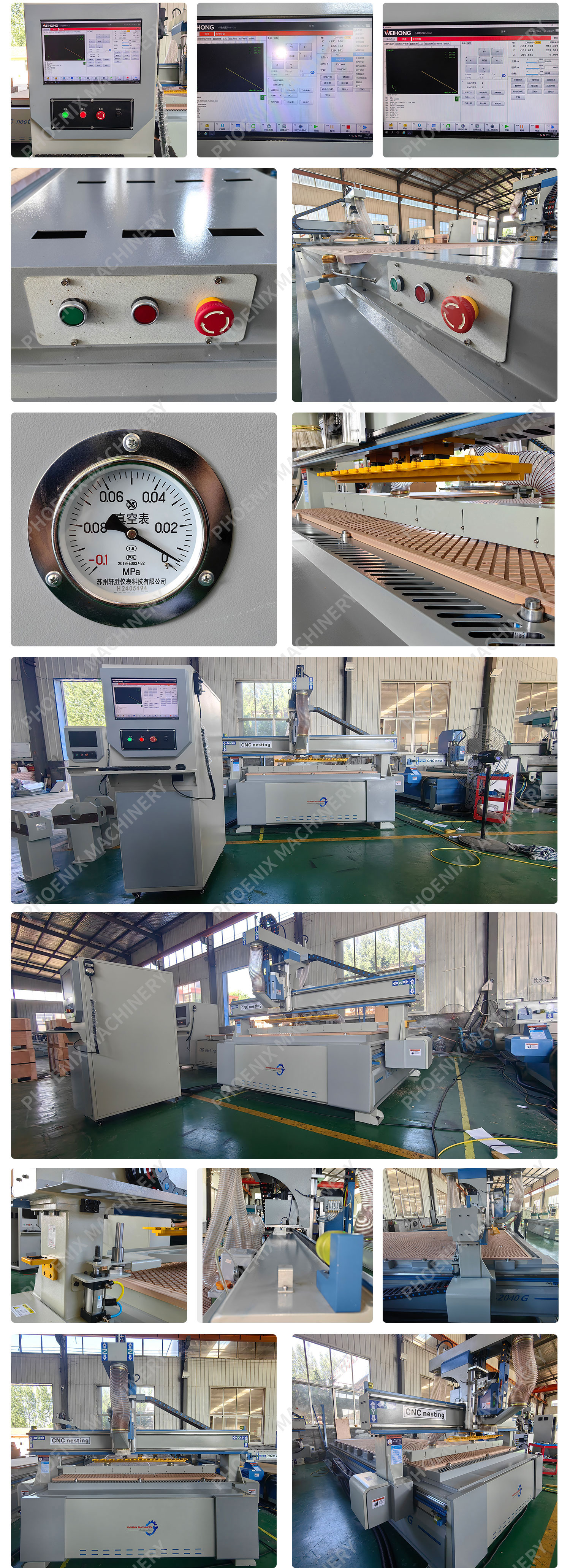 5080x3000x2400mm ATC CNC Router with Heavy Duty Liner Motor Drive and High Voltage