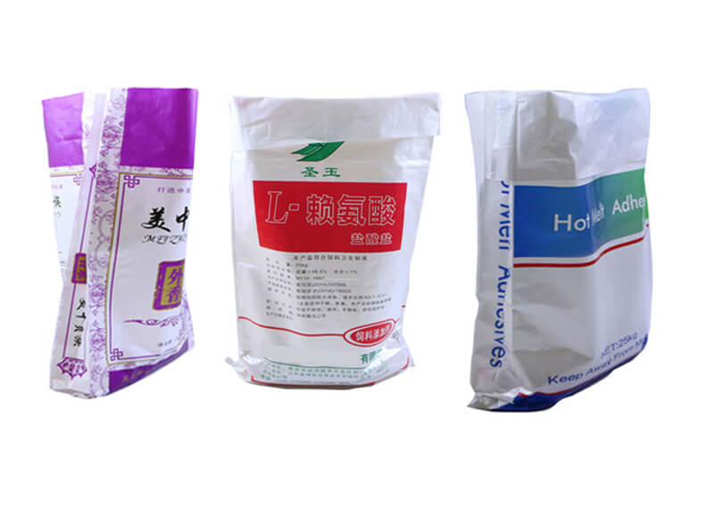 Water Resistant Flour Packaging Bags , Polypropylene Woven Flour Bags