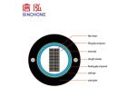 Aerial Rodent Resistant Fiber Optic Cable , Ribbon Fiber Optic Cable For Access