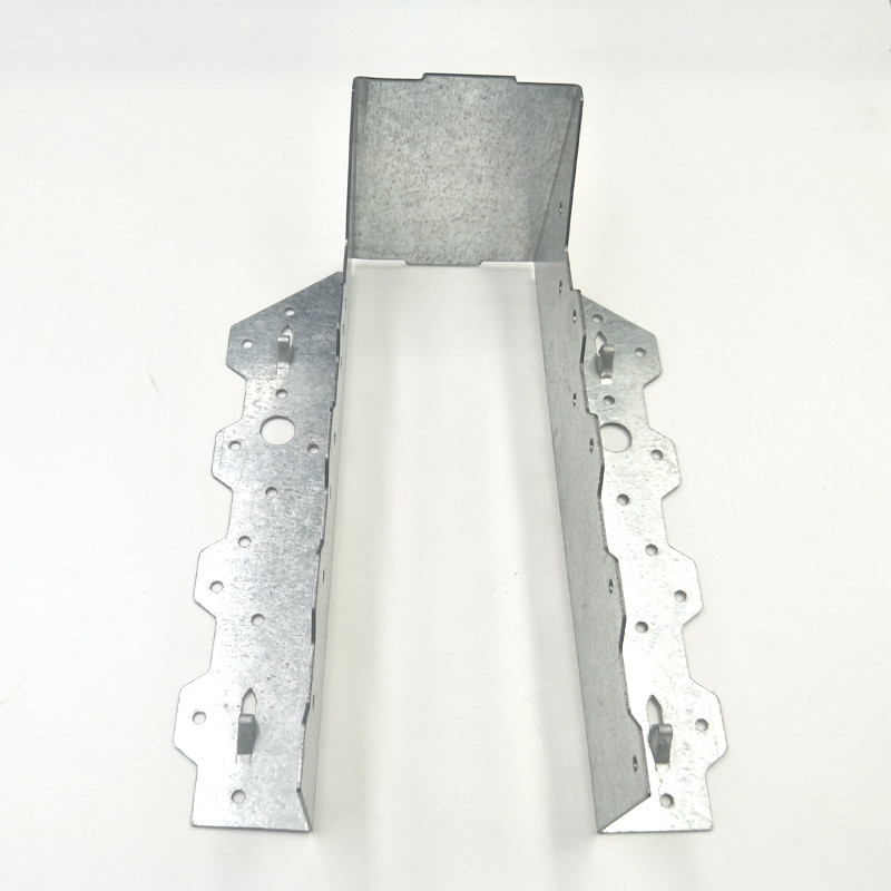 LU26 Light Face-Mount Joist Hanger - Wood Construction Connectors, 20 Gauge Galvanized Steel Brackets, Hurricane Rafter Ties, 2x6, 100 Per Pack