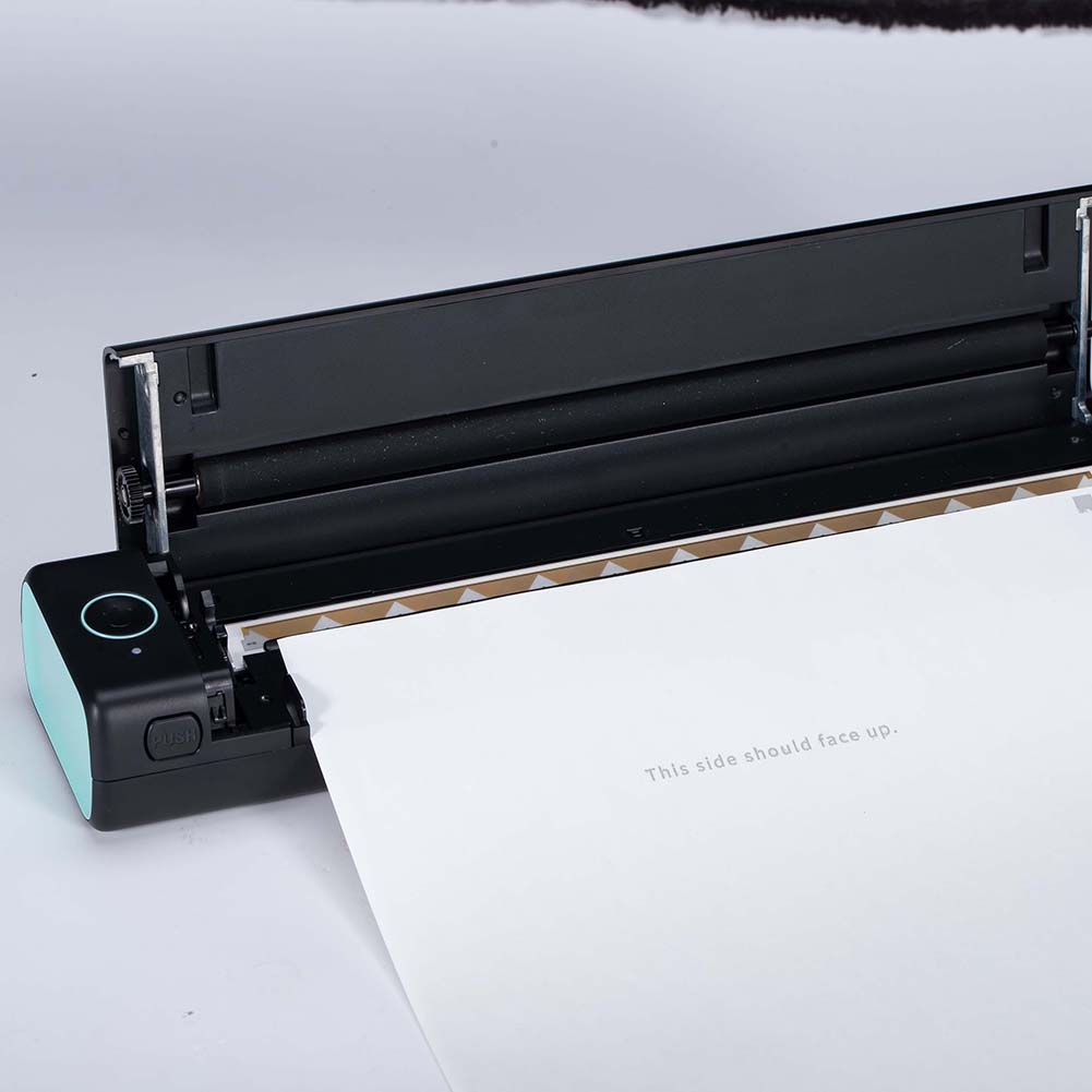 Portable Blue Tooth Thermal Printer for A4 Multi Language Printing on Android Ios
