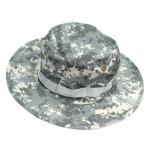 Waterproof Camouflage Wide Brim Fishing Hat 58cm With String