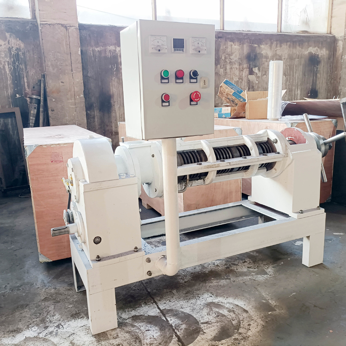 220v Cooking Oil Pressing Machine , Mustard Oil Making Machine Labor Saving