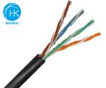 CCA UTP CAT5E LAN Cable Outdoor Jelly Filled High Temperature Resistance