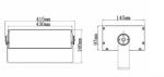 100LM/W RGB DMX512 LED Project Spot Lights 720LM