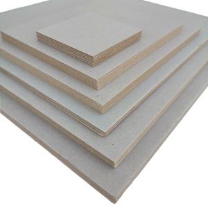 China Recyclable Grey Cardboard Sheets 0.5mm~4mm Grey Chipboard Wholesale wholesale