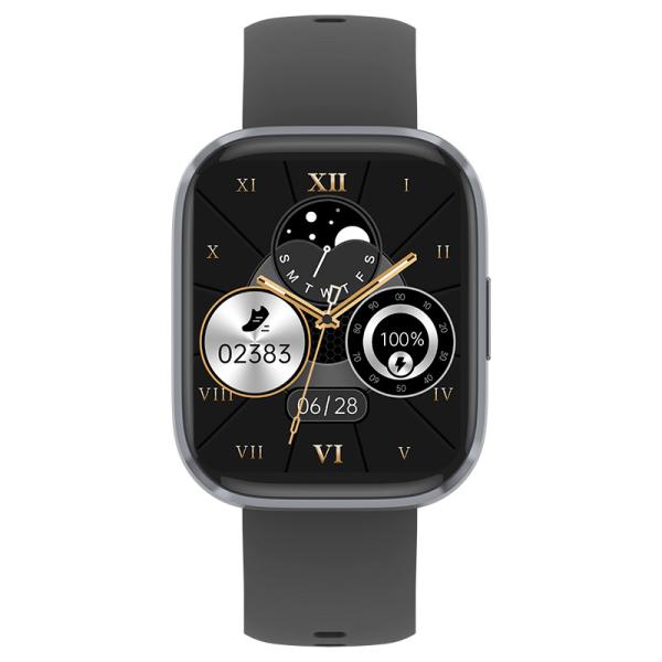 Waterproof IP68 Fitness Tracker Device 300mAh Sport Smart Watch 1.96'' Full
