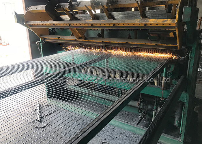 2'' x 2'' Square Mesh 1.25m x 2.5m Galvanized Welded Wire Mesh Panels For Floor Warming And Heating