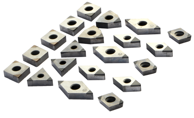 CNC lathe machine milling tool pcd inserts cutting tools for aluminium alloy